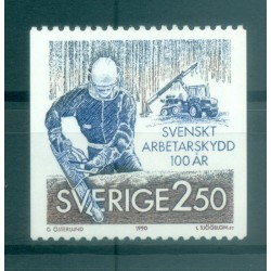Suède 1990 - Y & T n. 1574 - Sécurité du Travail (Michel n. 1600)