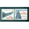 Svezia 1990 - Y & T n. 1589/90 - Museo Vasa (Michel n. 1607/08)