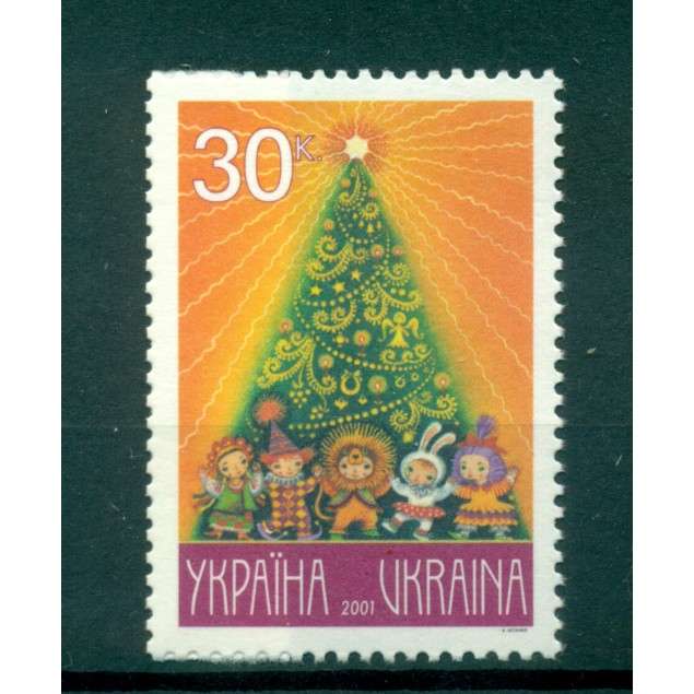 Ukraine 2001 - Y & T n. 435H - Nouvel An (Michel n. 473)