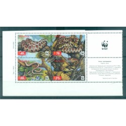 Ucraina 2002 - Y & T n. 454/57 - Protezione della fauna (Michel n. 502/05 C)