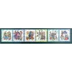 Ukraine 2007 - Y & T n. 842/47 - Costumes traditionnels (Michel n. 876/81)