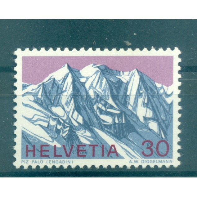 Suisse 1971 - Y & T n. 884 - Alpes suisses (Michel n. 953)
