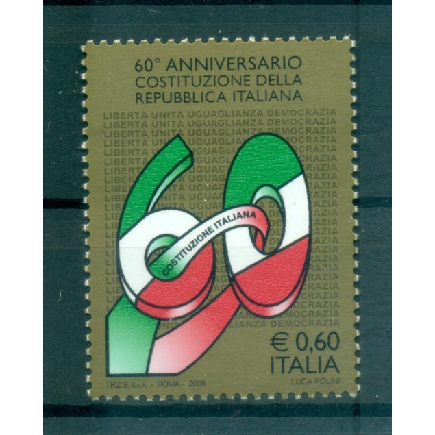Italie 2008 - Y & T n. 2974 - Constitution (Michel n. 3216)