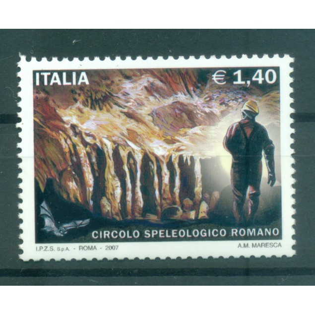 Italie 2007 - Y & T n. 2951 - Cercle spéléologique romain (Michel n. 3194)