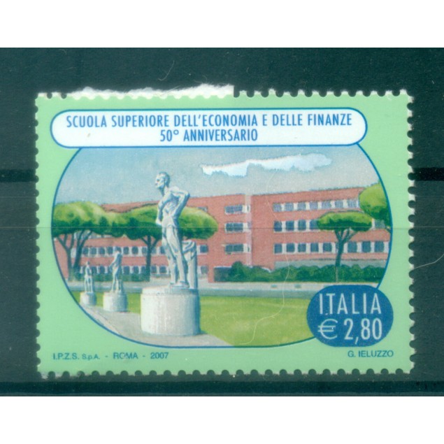 Italie 2007 - Y & T n. 2936 - Ecole supérieure d'Economie et des Finances (Michel n. 3179)