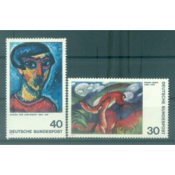 Allemagne - RFA 1974 - Y & T n. 647/48 - Expressionisme allemand (Michel n. 798/99)