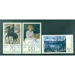 Allemagne -Germany 1978 - Michel n. 986/88  - Impressionistes allemands
