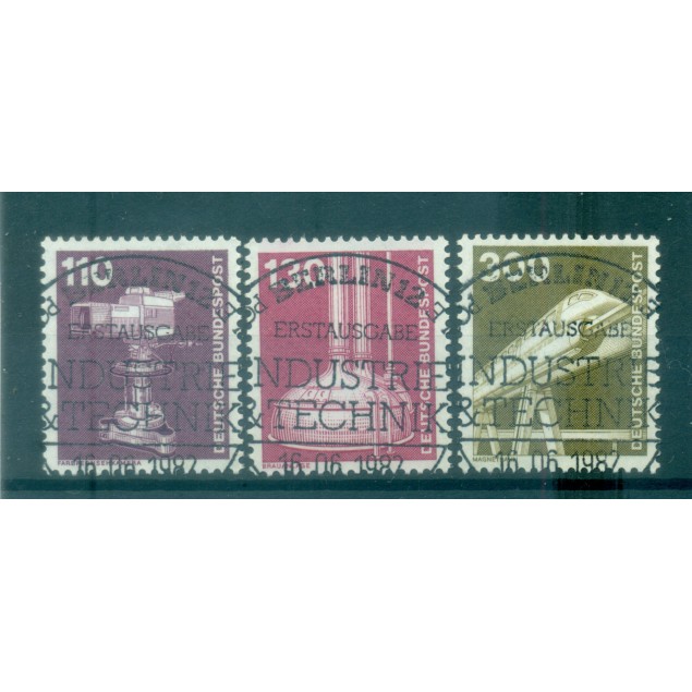 Germany - FRG 1982 - Y & T n. 966/68 - Definitive (Michel n. 1134/35-38)