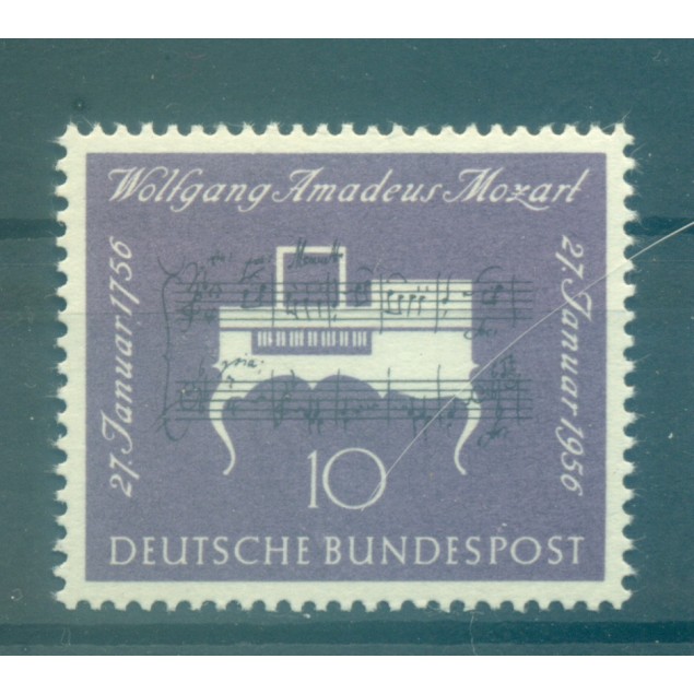 Allemagne - RFA 1956 - Michel n. 228 - Wolfgang Amadeus Mozart (Y & T n. 105)