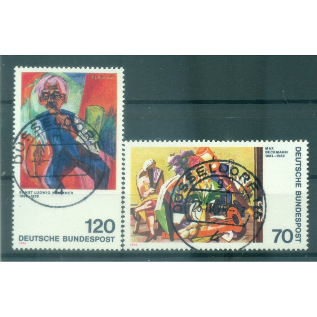 Germania - RFT 1974 - Y & T n. 673/74 - Espressionismo tedesco (Michel n. 822/23)
