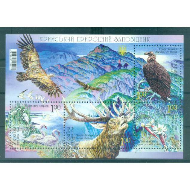 Ukraine 2008 - Y & T feuillet n. 59 - Faune (Michel feuillet n. 68)