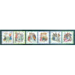 Ukraine 2008 - Y & T n. 926/31 - Costumes traditionnels (Michel n. 972/77)