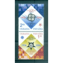 Ukraine 2006 - Y & T n.  690/91 - "Europa" stamps (Michel n. 766/67 A)