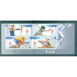 Ukraine 2008 - Y & T n. 860/63 - Jeux olympiques de Pékin (Michel n. 936/39)