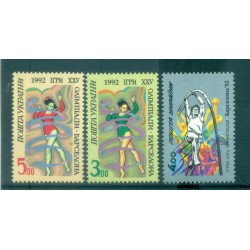 Ukraine 1992 - Y & T n. 175/77 - Barcelona Olympics (Michel n. 83/85)