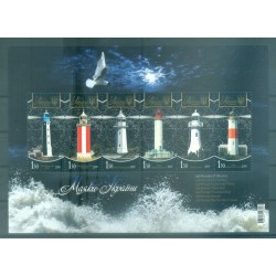 Ukraine 2009 - Y & T n. 949/54 - Phares (Michel feuillet n. 76)