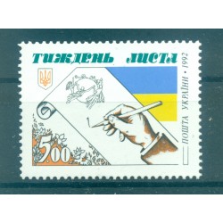 Ukraine 1992 - Y & T n. 180 - Semaine de la Lettre (Michel n. 89)