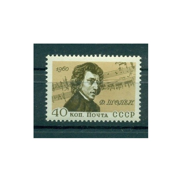 Russie - USSR 1960 - Michel n. 2430 - Frédéric Chopin