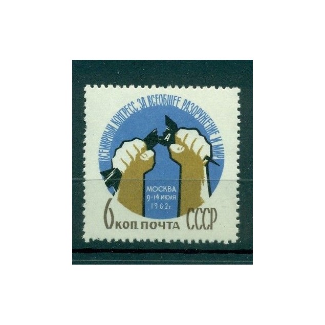 Russie - USSR 1962 - Michel n. 2623 - Désarmement général