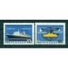 Russie - USSR 1966 - Michel n. 3196/97 - Transport maritime de ligne Leningrad M