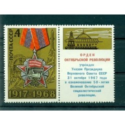 URSS 1968 - Y & T n. 3407 - Révolution d'Octobre