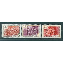 URSS 1969 - Y & T n. 3460/62 - République soviétique de Biélorussie