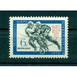 Russie - USSR 1970 - Michel n. 3746 - Coupe du monde de hockey