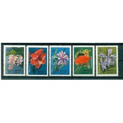 Russie - USSR 1971 - Michel n. 3956/60 - Fleurs du jardin botanique (I)