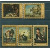 Russie - USSR 1972 - Michel n. 4036/40 - Tableaux du musée de l'Ermitage **