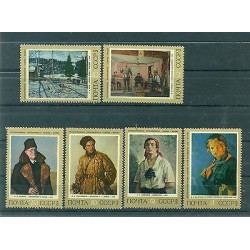 Russie - USSR 1972 - Michel n. 4070/75 - Histoire de la peinture soviétique **