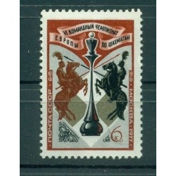 URSS 1977 - Y & T n. 4352 - Campionati d'Europa di scacchi (Michel n. 4578)