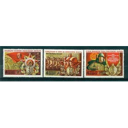 Russie - USSR 1978 - Michel n. 4695/97 - 60 années de l'Armée rouge