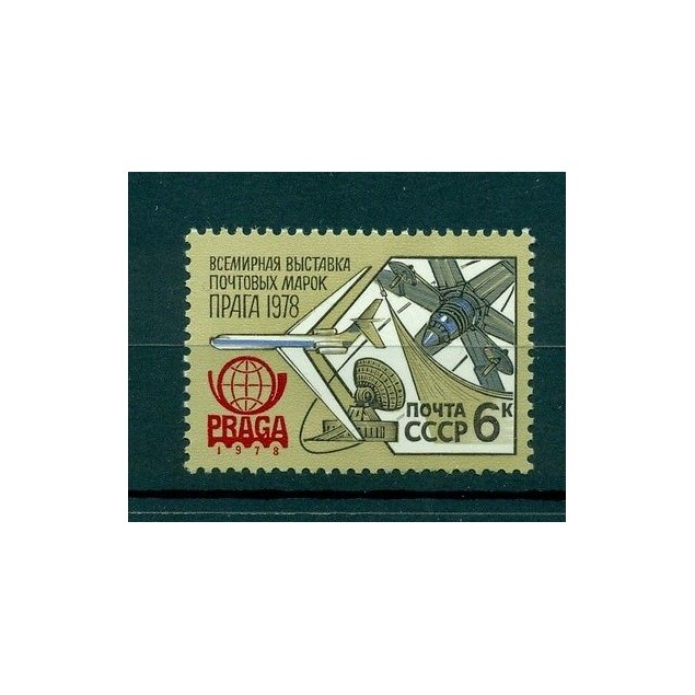 Russie - USSR 1978 - Michel n. 4766 - Exposition philatélique PraGA '78