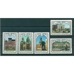 Russie - USSR 1978 - Michel n. 4768/72 - Architecture arménien