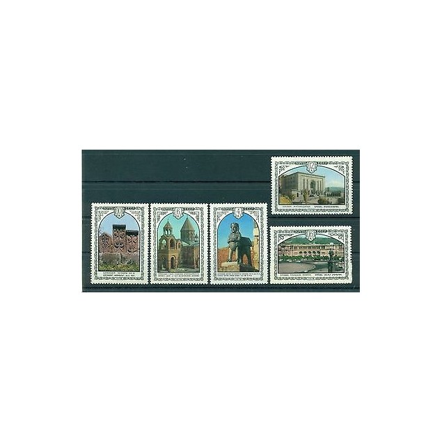 Russie - USSR 1978 - Michel n. 4768/72 - Architecture arménien