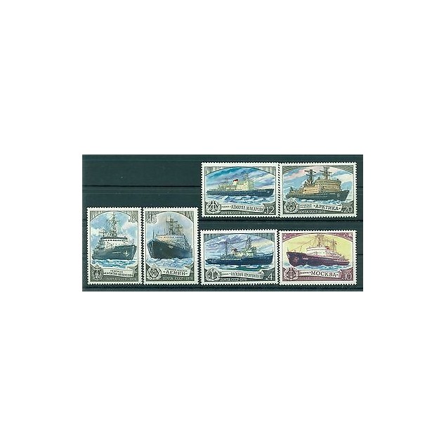 Russie - USSR 1978 - Michel n. 4804/09 - brise-glaces  (III)