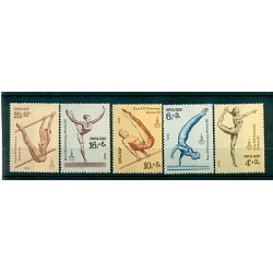 Russie - USSR 1979 - Michel n. 4830/34 - Jeux olympiques d'été de 1980