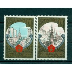 Russie - USSR 1980 - Michel n. 4927/28 - Jeux olympiques d'été de 1980