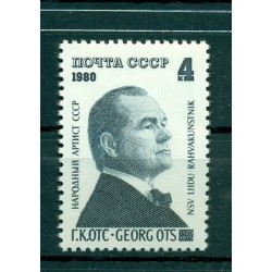 Russie - USSR 1980 - Michel n. 4939 - Georg Ots **