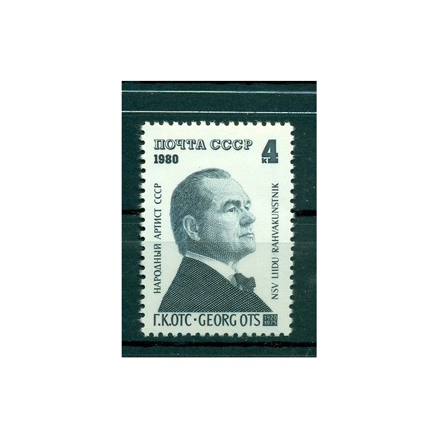 Russie - USSR 1980 - Michel n. 4939 - Georg Ots **