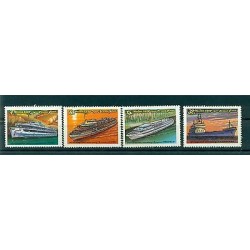Russie - USSR 1981 - Michel n. 5088/91 - Les navires de la flotte intérieure sov