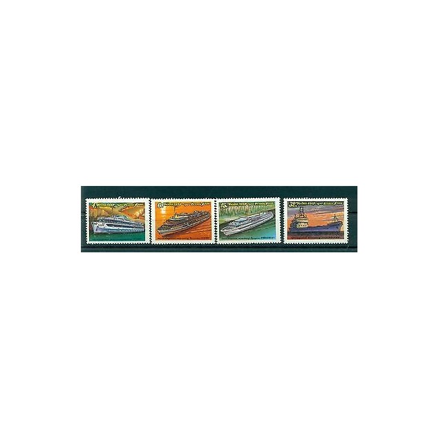 Russie - USSR 1981 - Michel n. 5088/91 - Les navires de la flotte intérieure sov