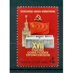 Russie - USSR 1982- Michel n. 5146 - Congrès des syndicats de l'URSS