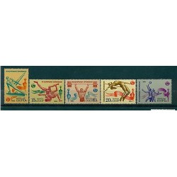 Russie - USSR 1984 - Michel n. 5421/25 - DRUSCHBA '84