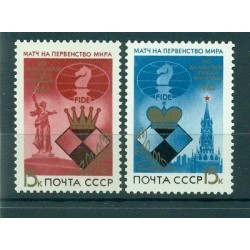 Russie - USSR 1984 - Michel n. 5431/32 - Championnat du monde d'échecs