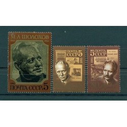 Russie - USSR 1985 - Michel n. 5509/11 - Michail Scholochow