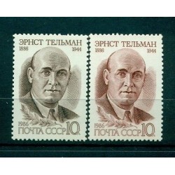 Russie - USSR 1986 - Michel n. 5595/96 - Ernst Thalmann