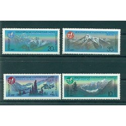 Russie - USSR 1987 - Michel n. 5685/88 - Montagnes (II)