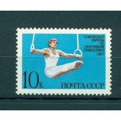 URSS 1987 - Y & T n. 5401 - Campionati europei di ginnastica