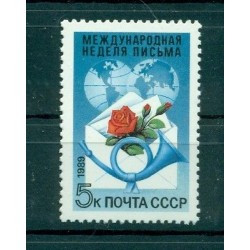 URSS 1989 - Y & T n. 5650 - Settimana internazionale della lettera